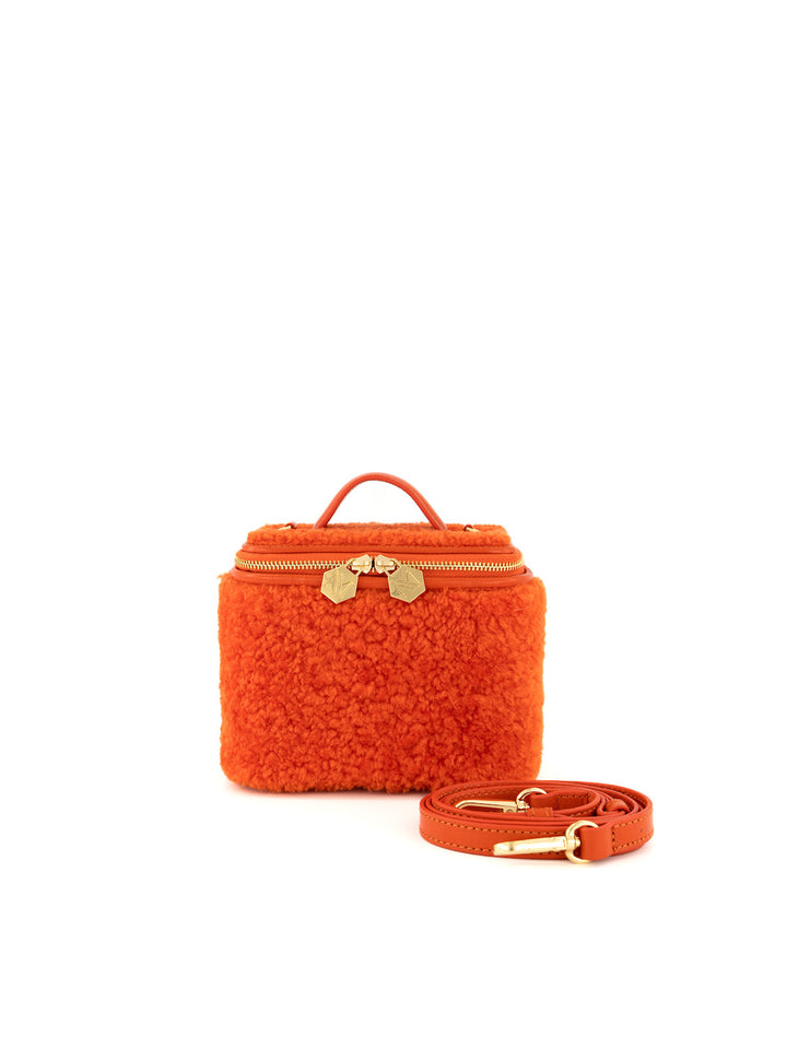 Betty Mini Fur Orange