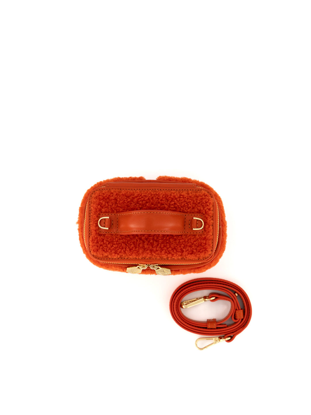 Betty Mini Fur Orange